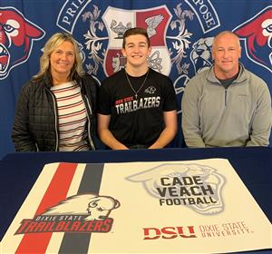 Cade Veach Signing Day 2-20 